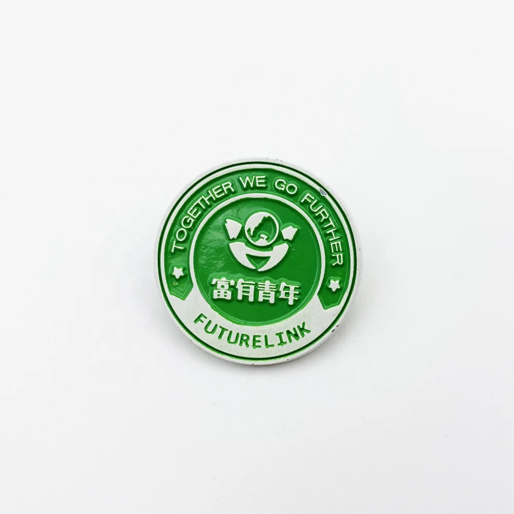 
Custom Logo Metal Lapel Pin Badge with Soft Enamel or Hard Enamel 