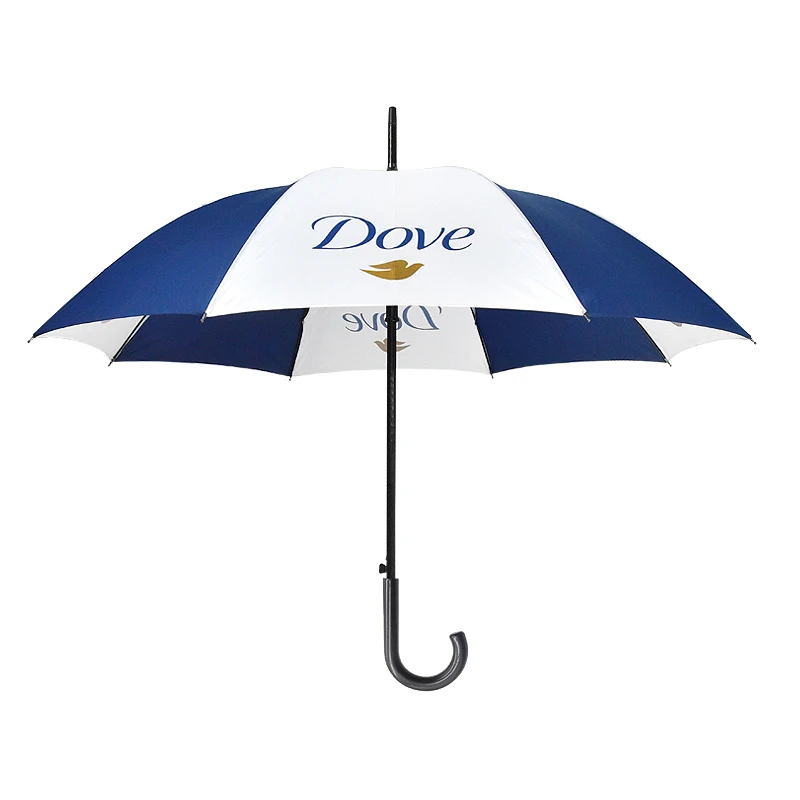 

23 inch promotional automatic straight rain straight promotional wholesale umbrella, Blue or red or yellow or black or any other