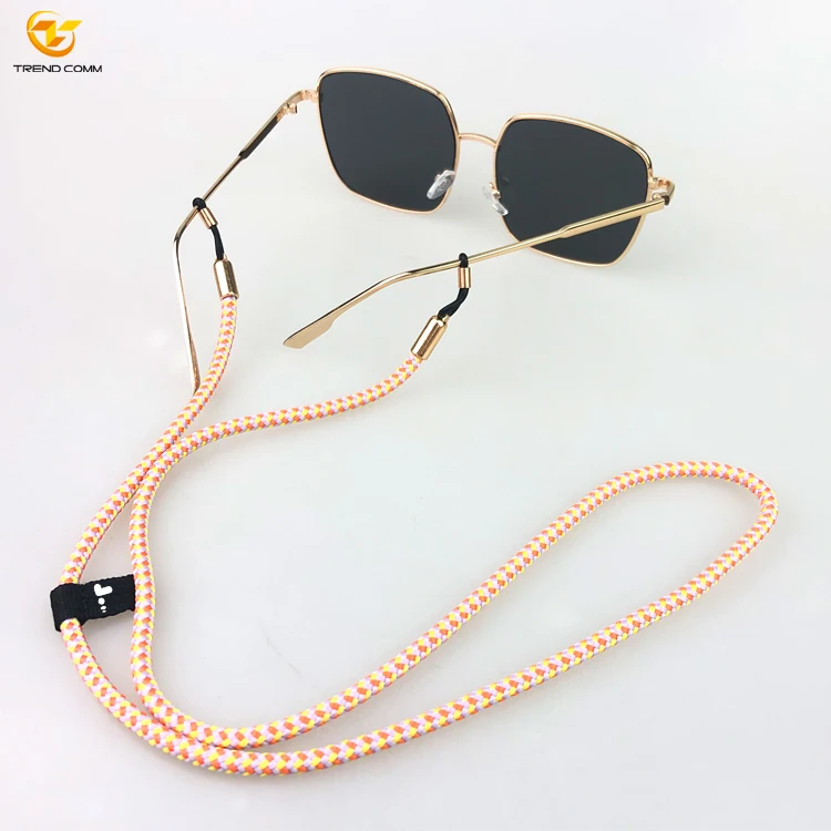 

2023 Polyester Glass Cord Sunglasses Holder Lanyards Fashion Eye Strap Eyeglasses Sunglass Glasses Chain Eyewear Accessories