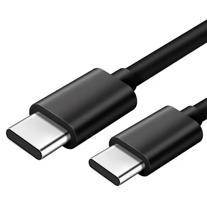 

Factory 1M 2M 20V 5A 100W PD Type C Cable To Type C USB 2.0 Fast Charging Cable Black Usb C Cable