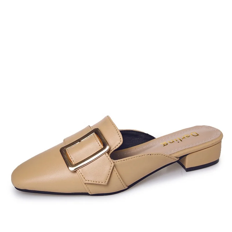 
Factory Wholesale Hot Selling Popular Mules Shoes Women 