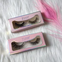 

Super low price wholesale eBay Amazon popular Wholesale Real Siberian Mink Strip Lashes Private Label Packaging 3D Mink Eyelash