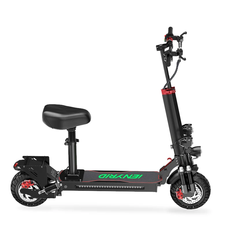

US Warehouse 2000W Motor Off Road Ienyrid ES10 Folding E Scooter 10 Inches Fast Adult Electric Scooter with Seat Electronic Men