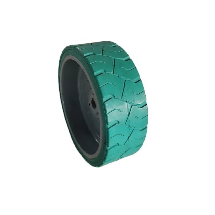 

TP328 good price For Haulotte Compact 8 Tire With Wheel 15x5 Non Marking For Haulotte Aerial Lift Wheels, As photo