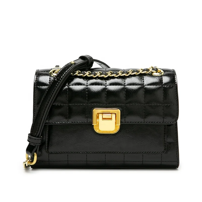 

Popular Drsigner Chain Square Bag For Women Fashion Ladies Leather Shoulder Bags