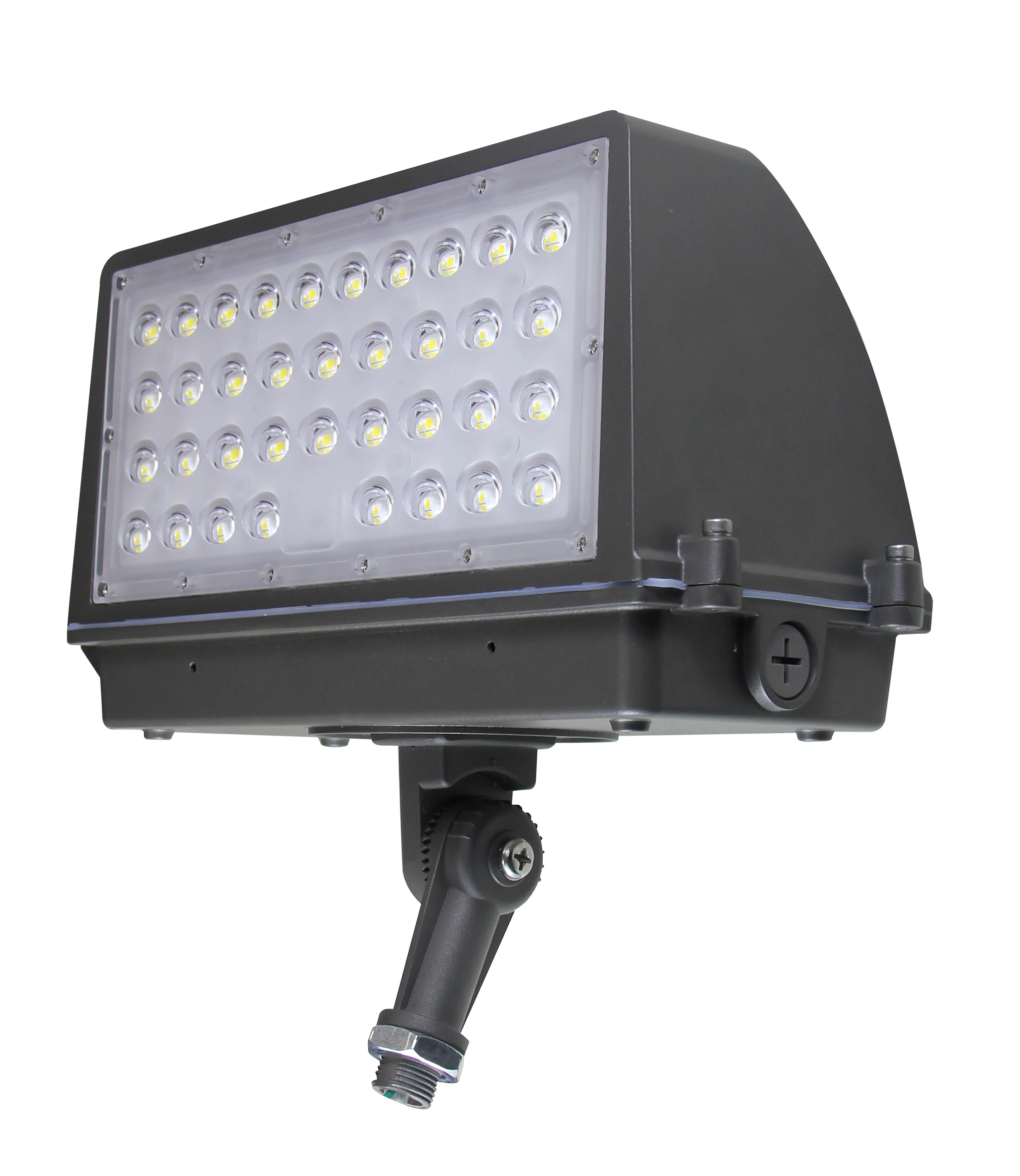 Full Cut-Off Classic Exterior Outdoor Wall Mounted Arm Bracket Wall Pack Lamp Lights