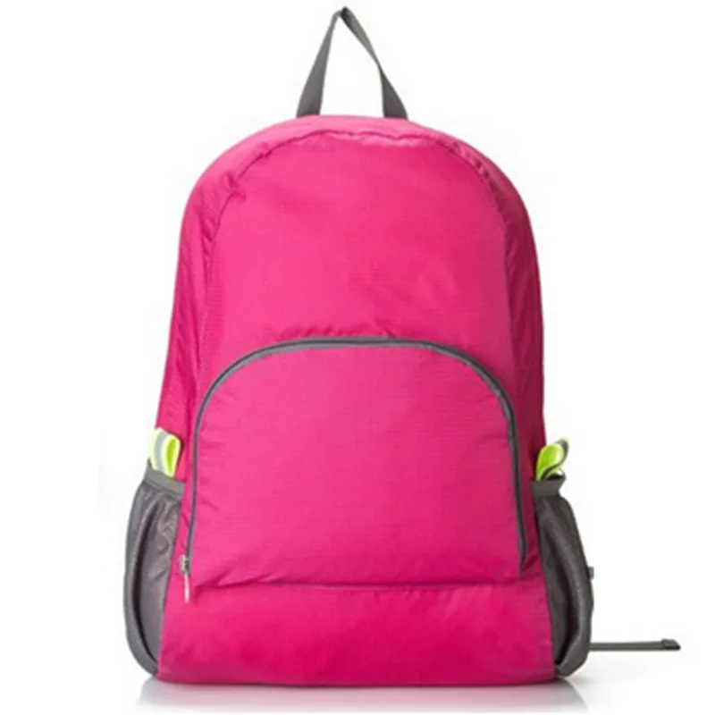 

Wholesale folding new fashion waterproof portable double straps sport backpack