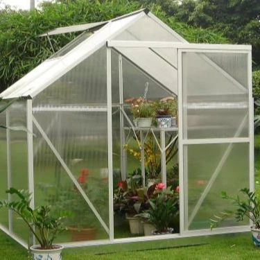 

PC Sheet Aluminum Frame Outdoor Garden Greenhouse
