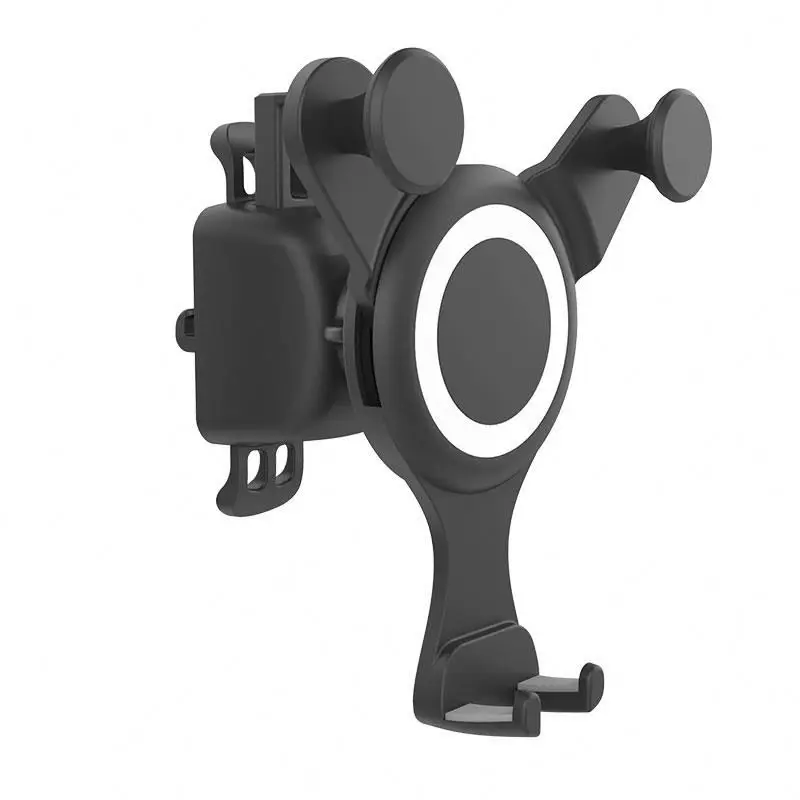 

Convenient magnetic car phone holder stand mini REKmk bike cell phone holder, Black