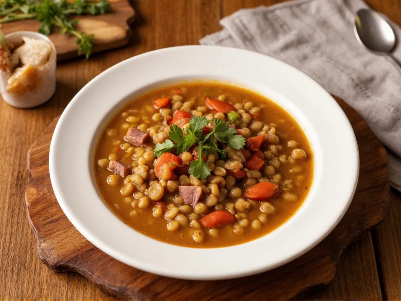 Perfect Lentil Soup Recipe with Ham: Quick & Hearty
