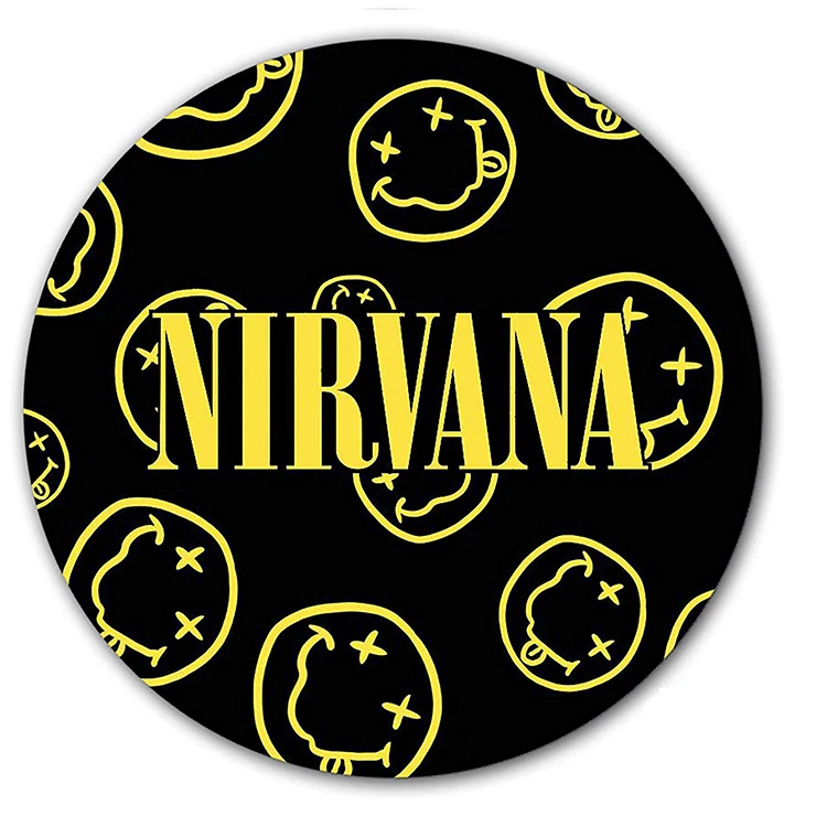 

Modern high quality printed logo felt slipmat for turntable, Black or customized