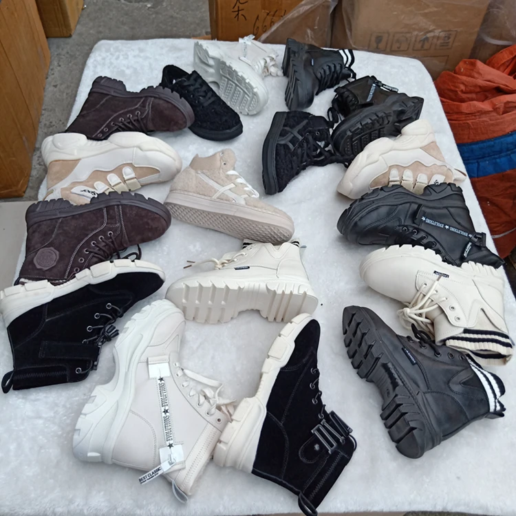 

Fashion ladies boots shoes winter cold high-top shoes casual shoes, Mixed colors