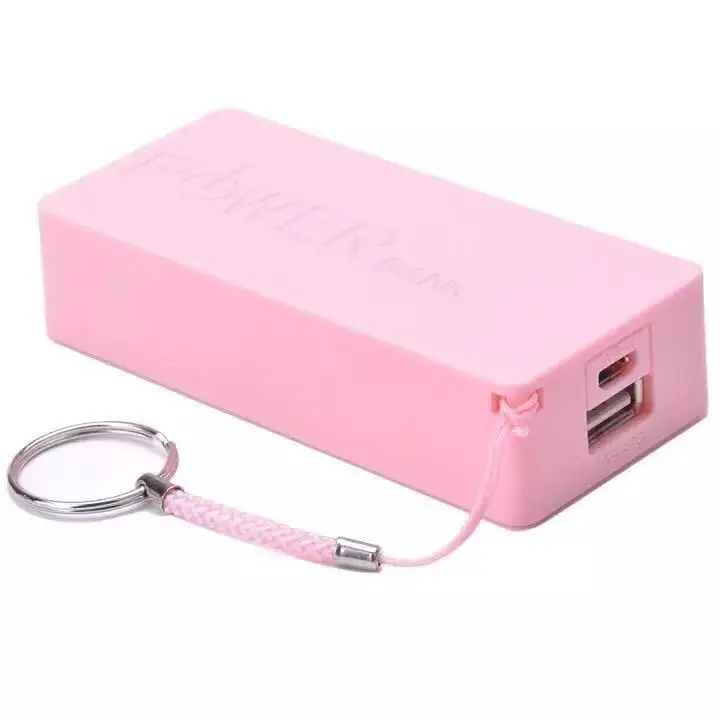 

Hot sale factory direct sale cheap price mini power bank portable keychain mobile phone charger with customize logo, White, black, red, blue etc