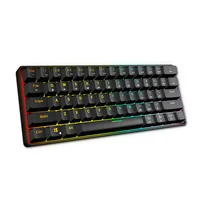 

gateron switches IP68 water proof Wired 61 keys RGB backlight with macro Mechanical programmed Gaming keyboard