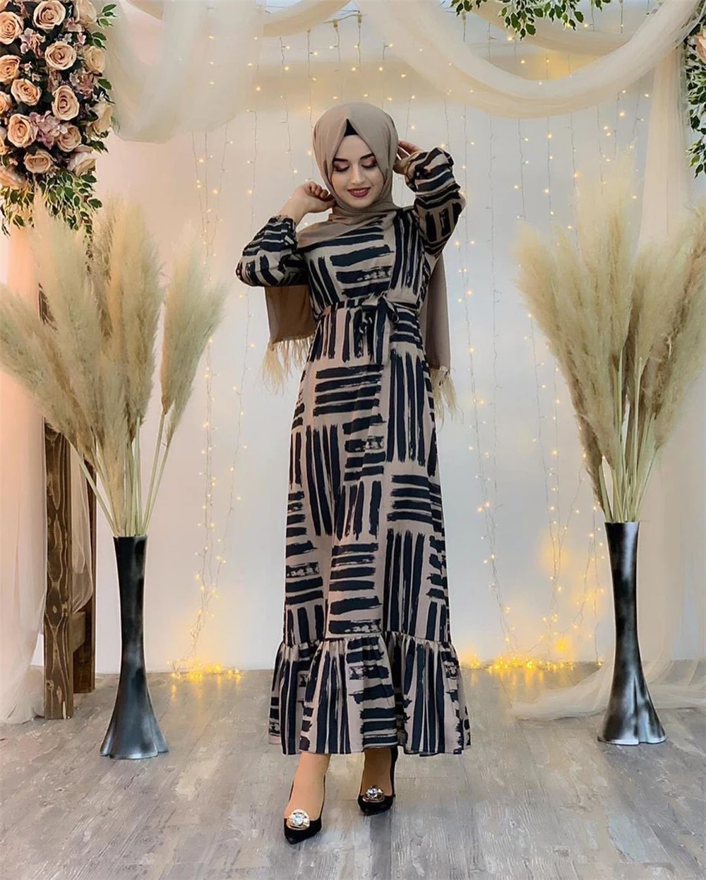 

MXN high quality abaya muslim dresses with good material