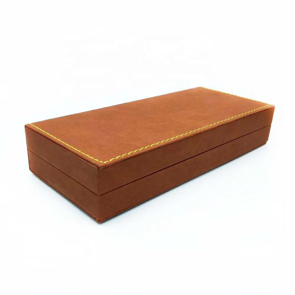
Luxury! Luxury Business PU Leather VIP Gift Pen Boxes Wholesale Business Gift Pen Box 