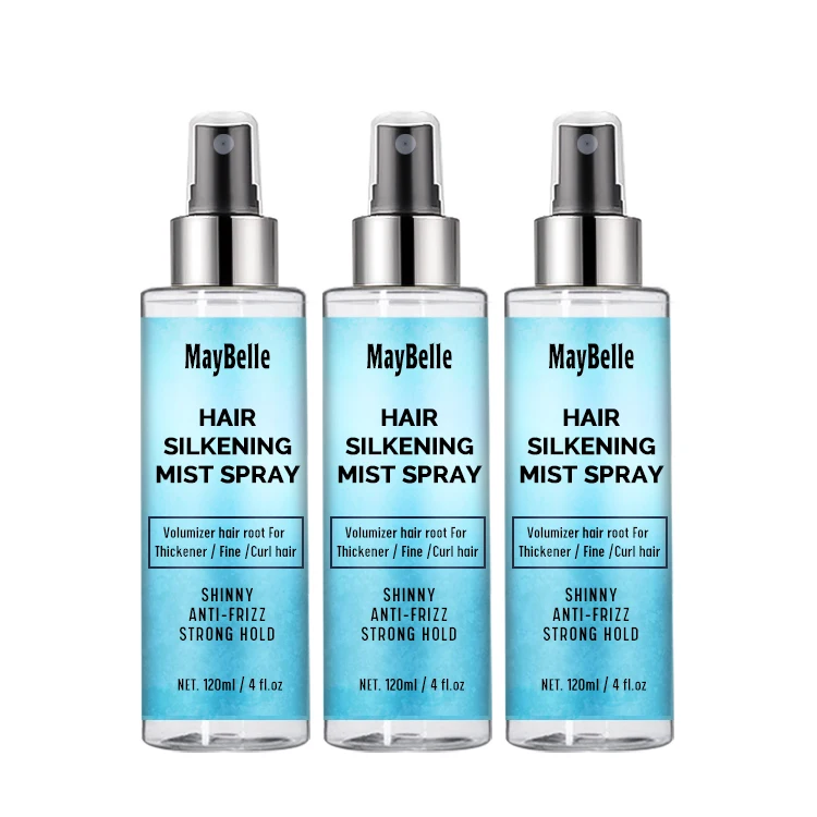 

New Wholesale Private Label Smoothing And Nourishing Gloss Hair Silkening Mist Spray Provides Moisture And Shine