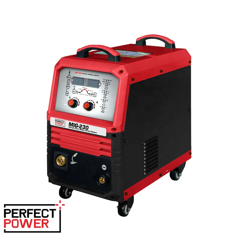 
MIG-230 GMAW welder Perfect Power MIG/MAG IGBT Inverter welding machine Digital control single phase 220V welding equipment 