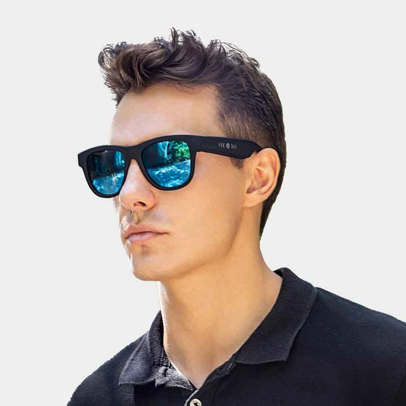 

Zaycan Wholesale High Quality Music MP3 Wireless Blue tooth Sunglasses Bone Conduction Smart Glasses