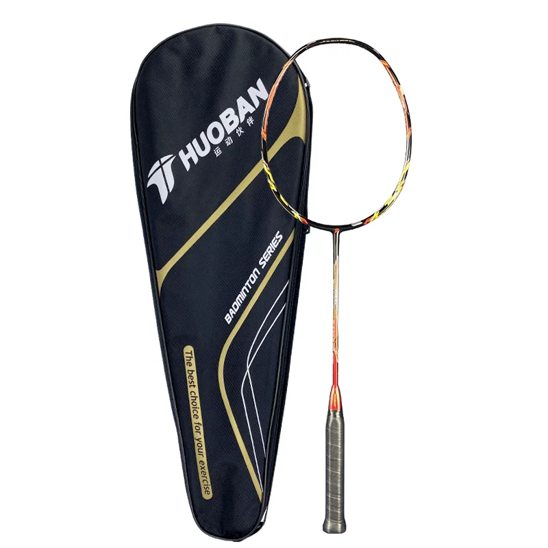 

New Style Ultralight Badminton Racket Top Quality Graphite Carbon Badminton Bat For Training, Customized color