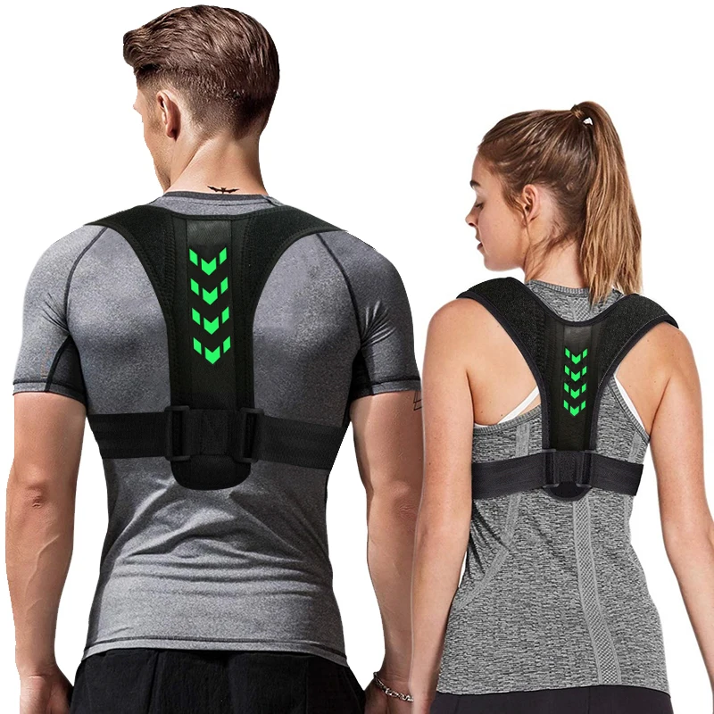

MKAS Custom Adjustable Scoliosis Back Support Brace For Men Women Neoprene Belt Posture Corrector