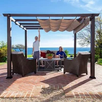 

High Quality China Outdoor Gazebos Prefab House Aluminum Pergolas Parts