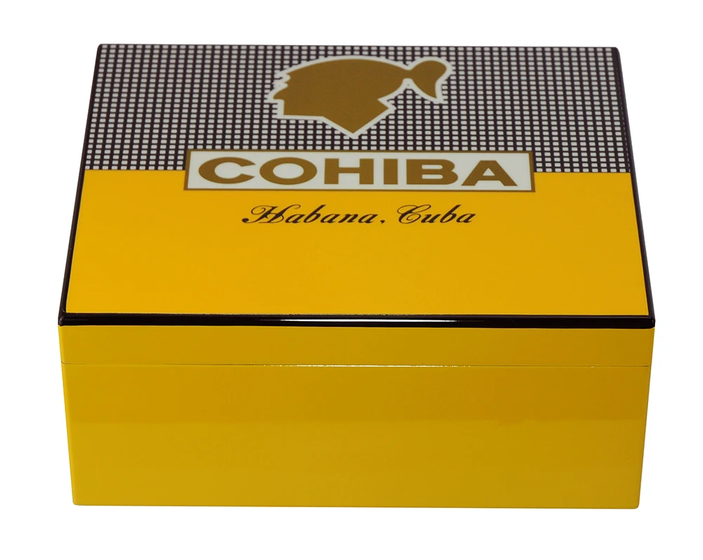 2019 New Vintage Piano Lacquer 25 CT Cohiba Cigar Humidor Box
