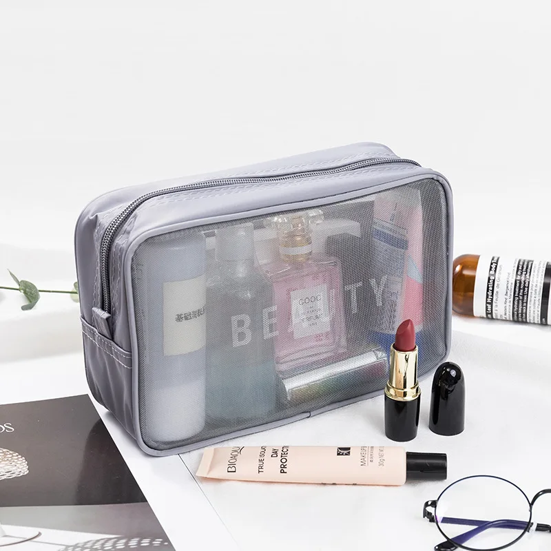 

Clear Women Cosmetic Travel Makeup Bag Cosmetic Bag Private Label Custom, Colorful