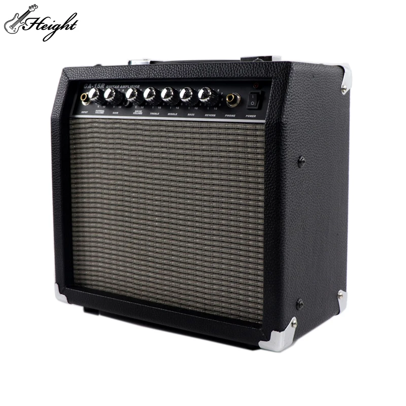 

electric guitar amplifier bass tube amp guitare combo 15 watts into 4 ohms guitar amplifier, Black item