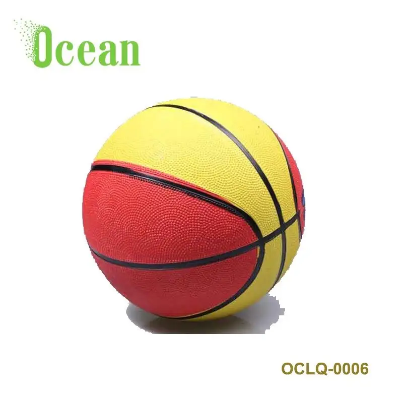 Colorful Rubber Basketball For Training Buy Customize Your Own No.7