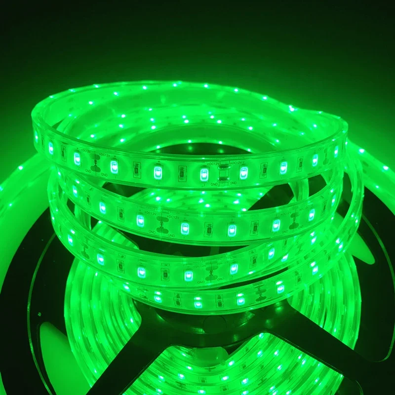 shenzhen factory CE Rohs 5730 Dc12v 24v High lumen Green Smd 5630 Led Light Strip ip68 waterproof