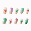3d Fashion Wholesale Press On Nails French Design Butterfly Artificial Nail Tips With Low Price