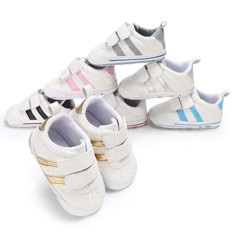 

White Sport Boy Infant Trainers Kid Toddler Little Baby Sneakers for Girls