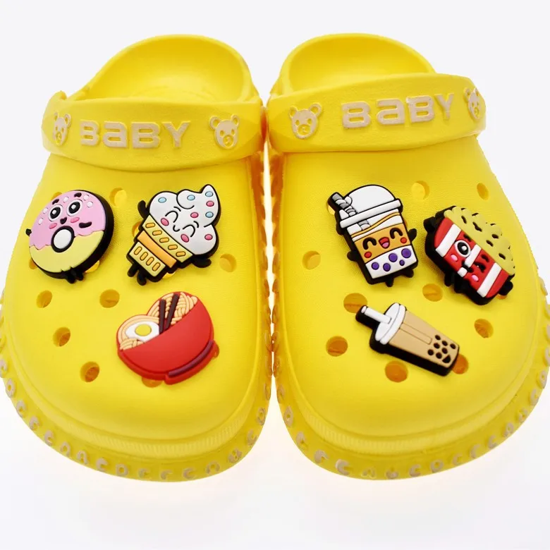 

Colorful 26 English Letters PVC Shoe Charms Jt Word Logo Combination Shoes Accessories Shoe Buckles Croc Decorations Jibz, Customized