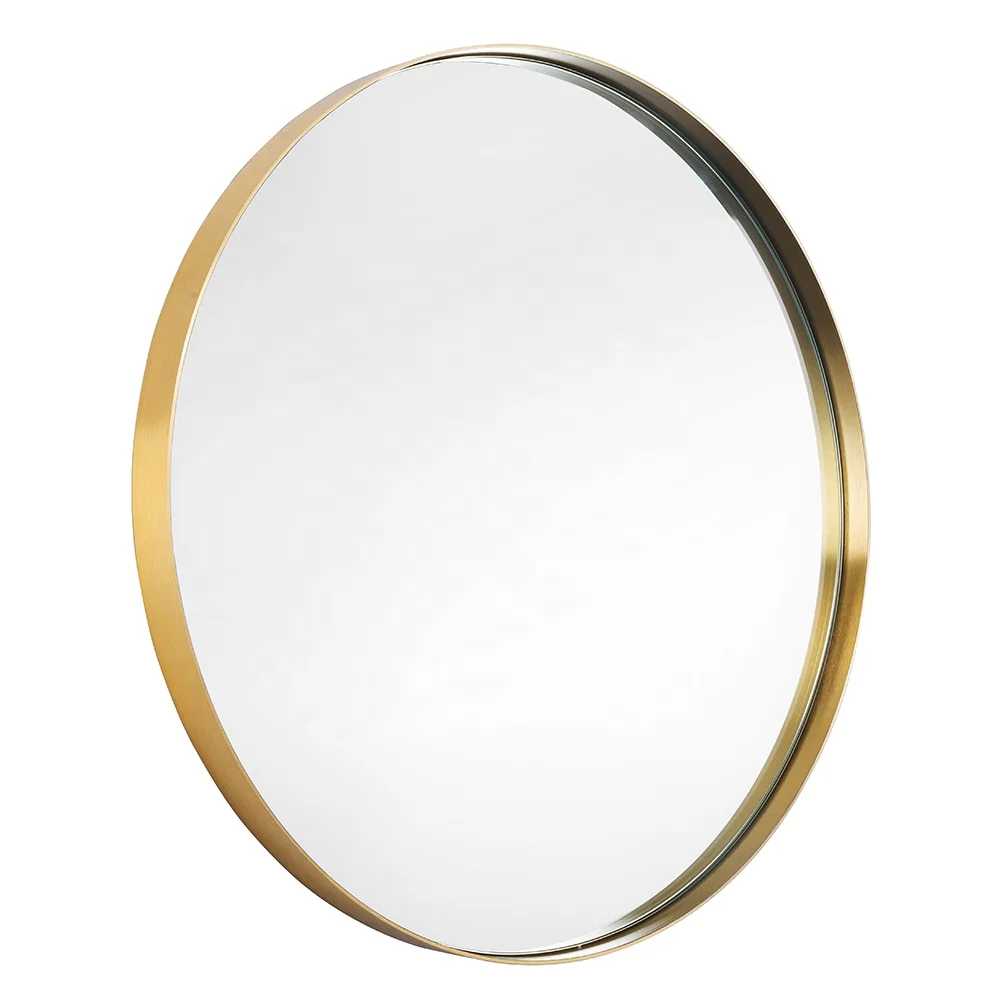 

[UK Warehouse] Gold Metal Bathroom Wall Mirrors, Gold,black.silver