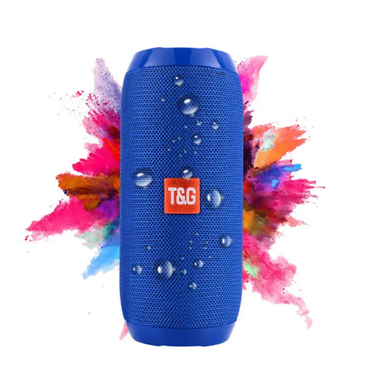 Wholesale Gift Outdoor Sports Portable  Wireless Speakers Waterproof Cloth Sound Stereo Mini Blue tooth Speaker