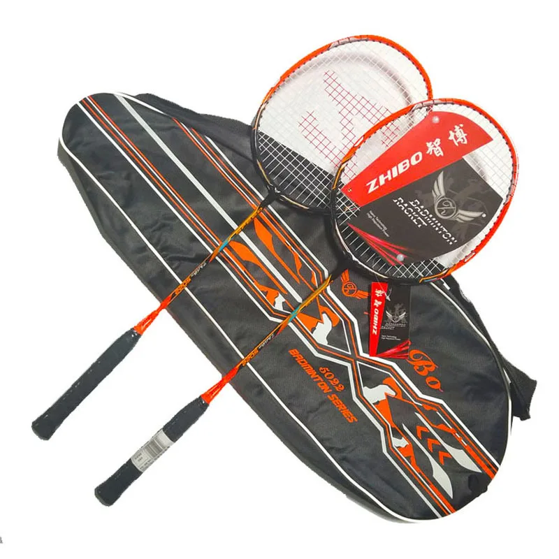 

Custom Logo High Quality Professional Badminton Racquet Carbon Fiber Badminton Racket Carrying Bag-Perfect for Adults, Orange/green