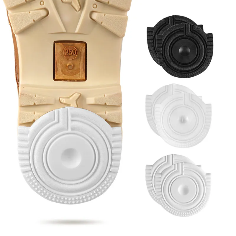 

Rubber Self-Adhesive Sole Sticker Sneakers Strong Sole Protector Shoe Pads, Transparent, white, black