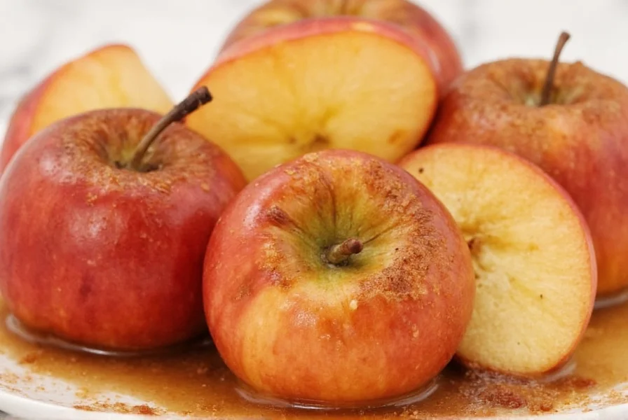 baked apples with cinnamon