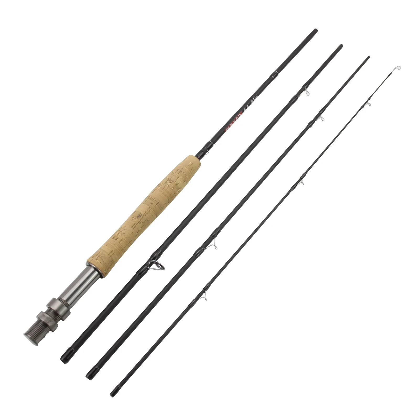 

Jetshark 9 feet 2.7m In Stock Cheap Wholesale Super Light 4 Sections Fishing Rods Tube Fly Fishing Rod
