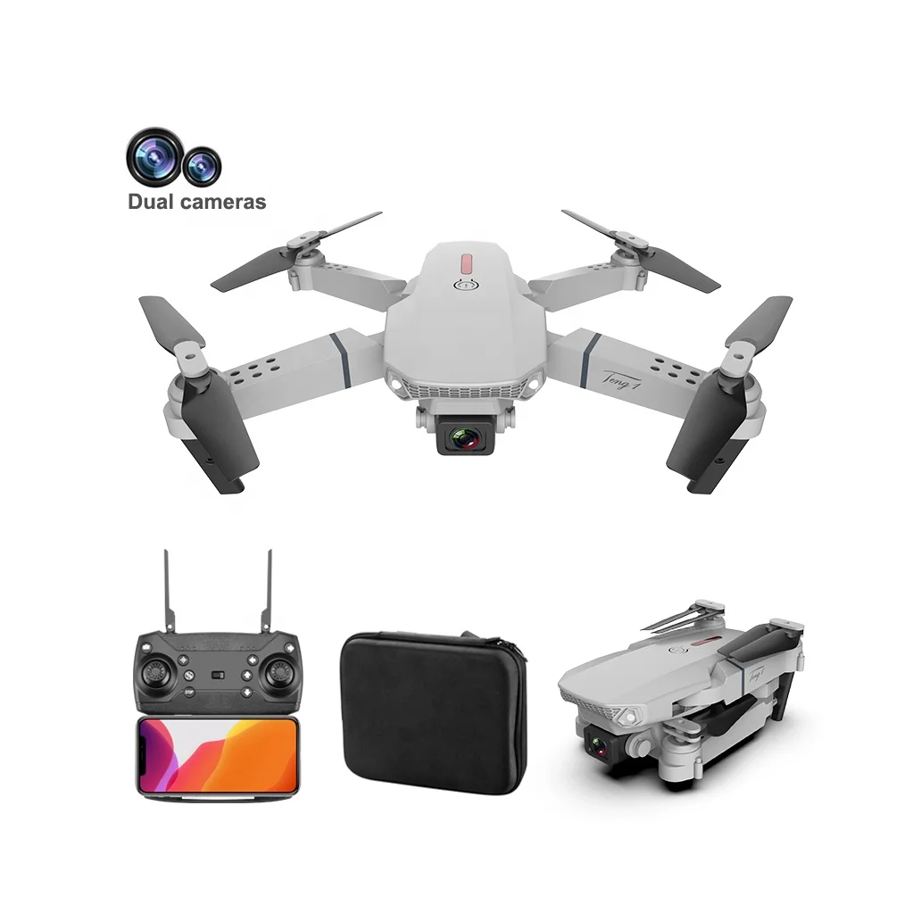 

Folding Wifi Fpv Hd Rone With 4K 1080P Camera And Gps Professional Quadcopter 2Km Control Distance Phantom 4 Drone 2021