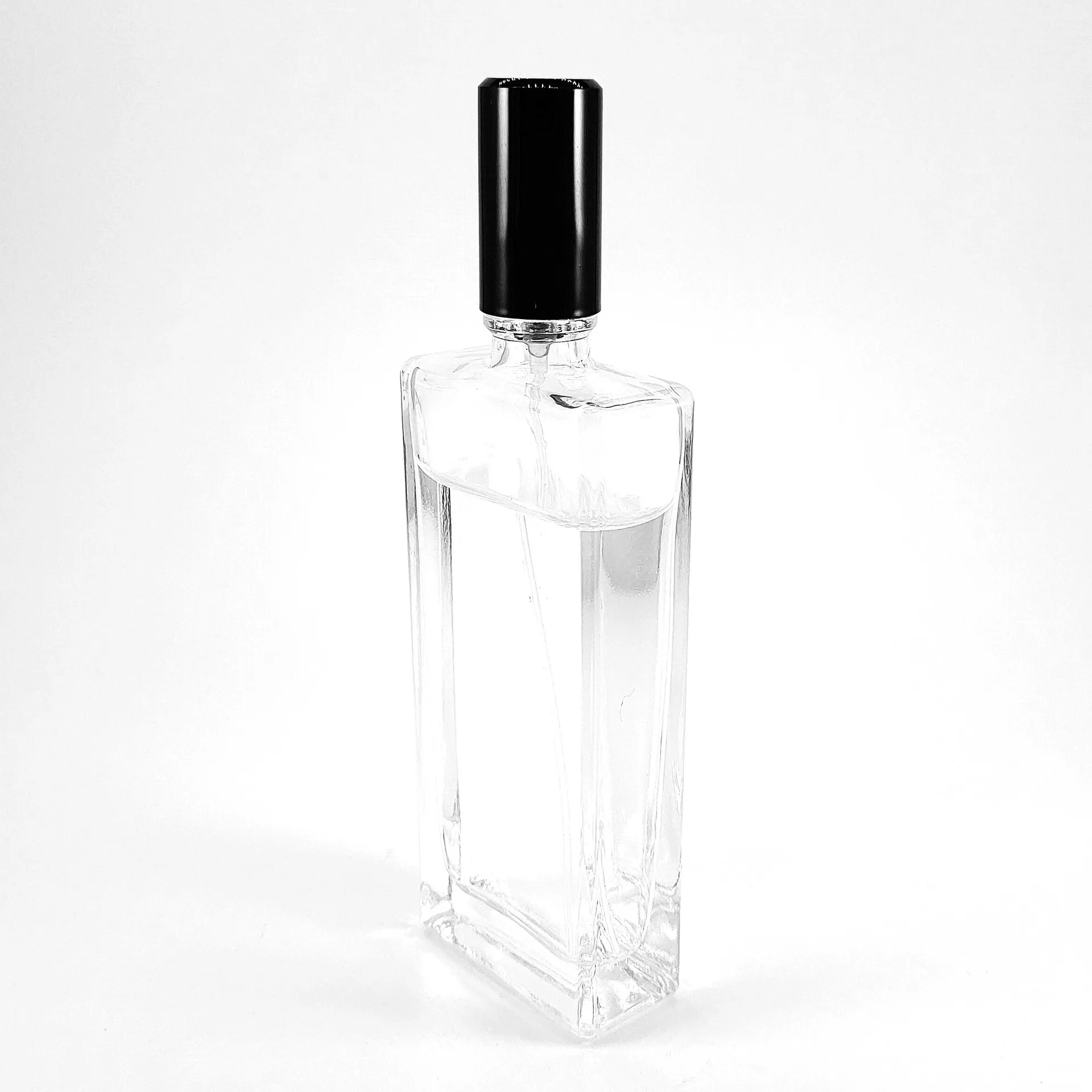 

STOCK NOW! 50ml Clear Square Spray Glass Perfume Bottle perfume bottle 50ml spray