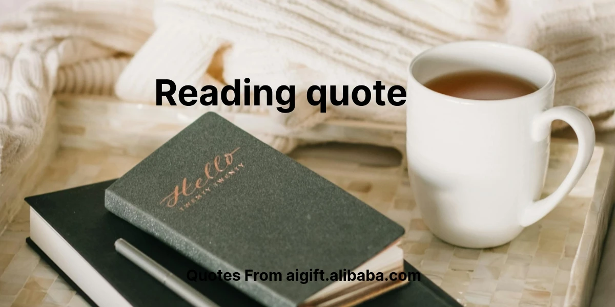 reading quote