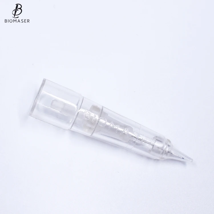 

Biomaser permanent makeup anti-backflow tattoo cartridge needle, Transparent