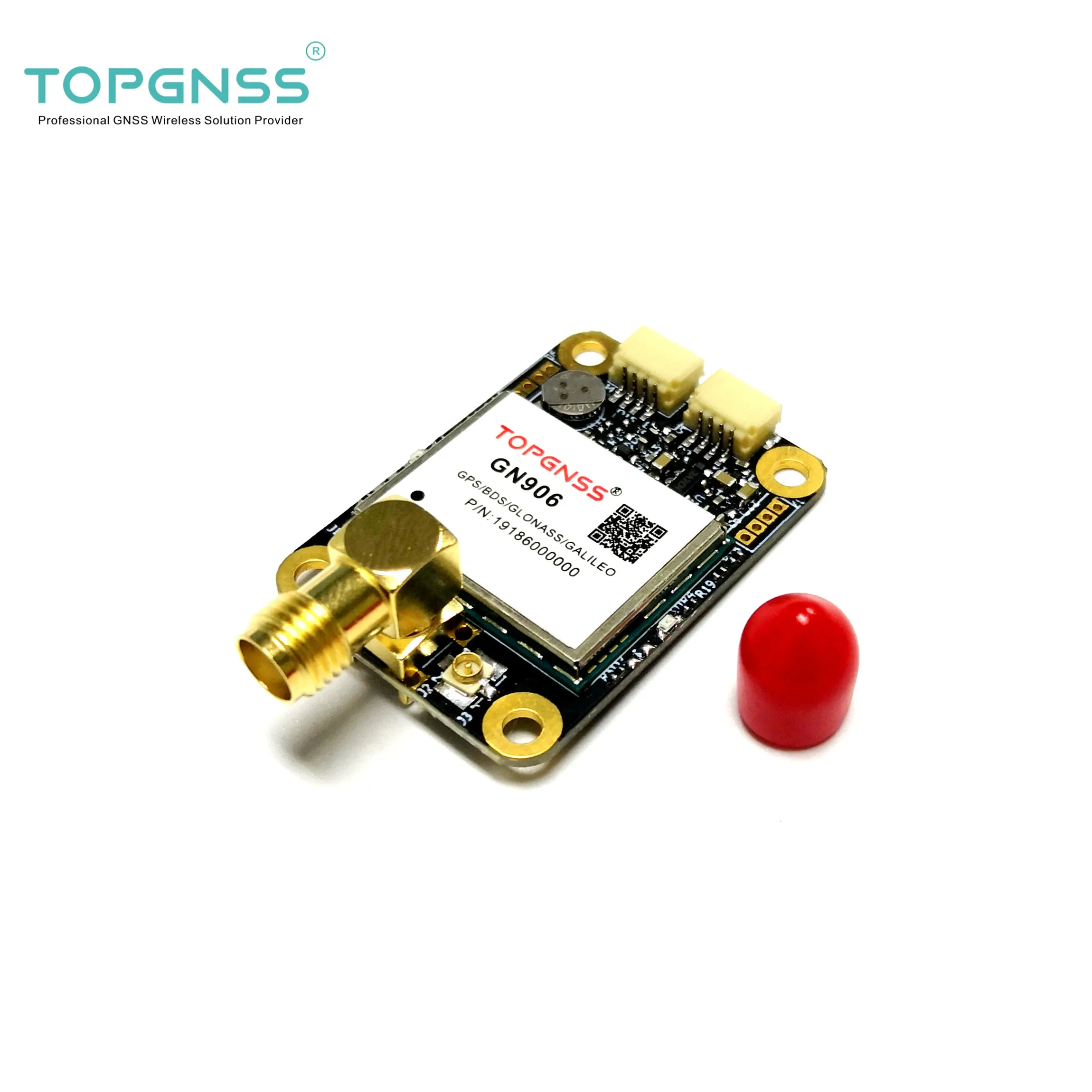 
Designed with the ZED F9P F9 module, the RTK high precision GNSS receiver can be used as a base station and rove TOPGNSS TOP3509 