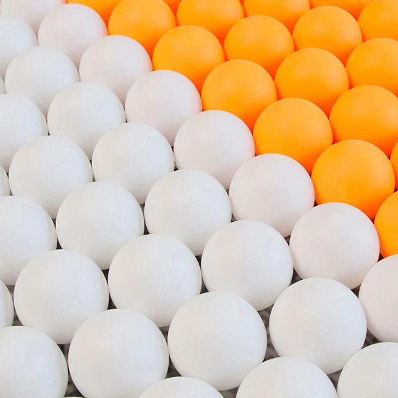 

WHIZZ wholesale promotional ABS new material table tennis ball, White/yellow