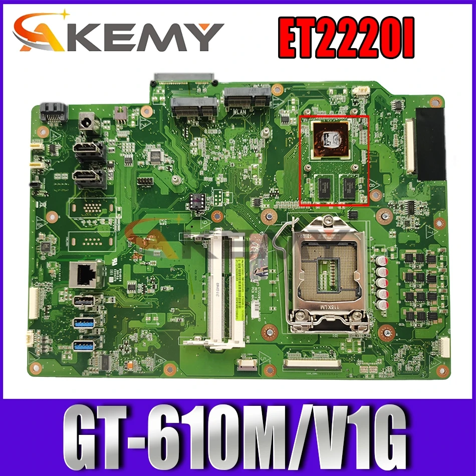 

All-in-one ET2220I MAIN_BD motherboard GT-610M/V1G for ASUS ET2220I ET2220 100% Test Ok mainboard
