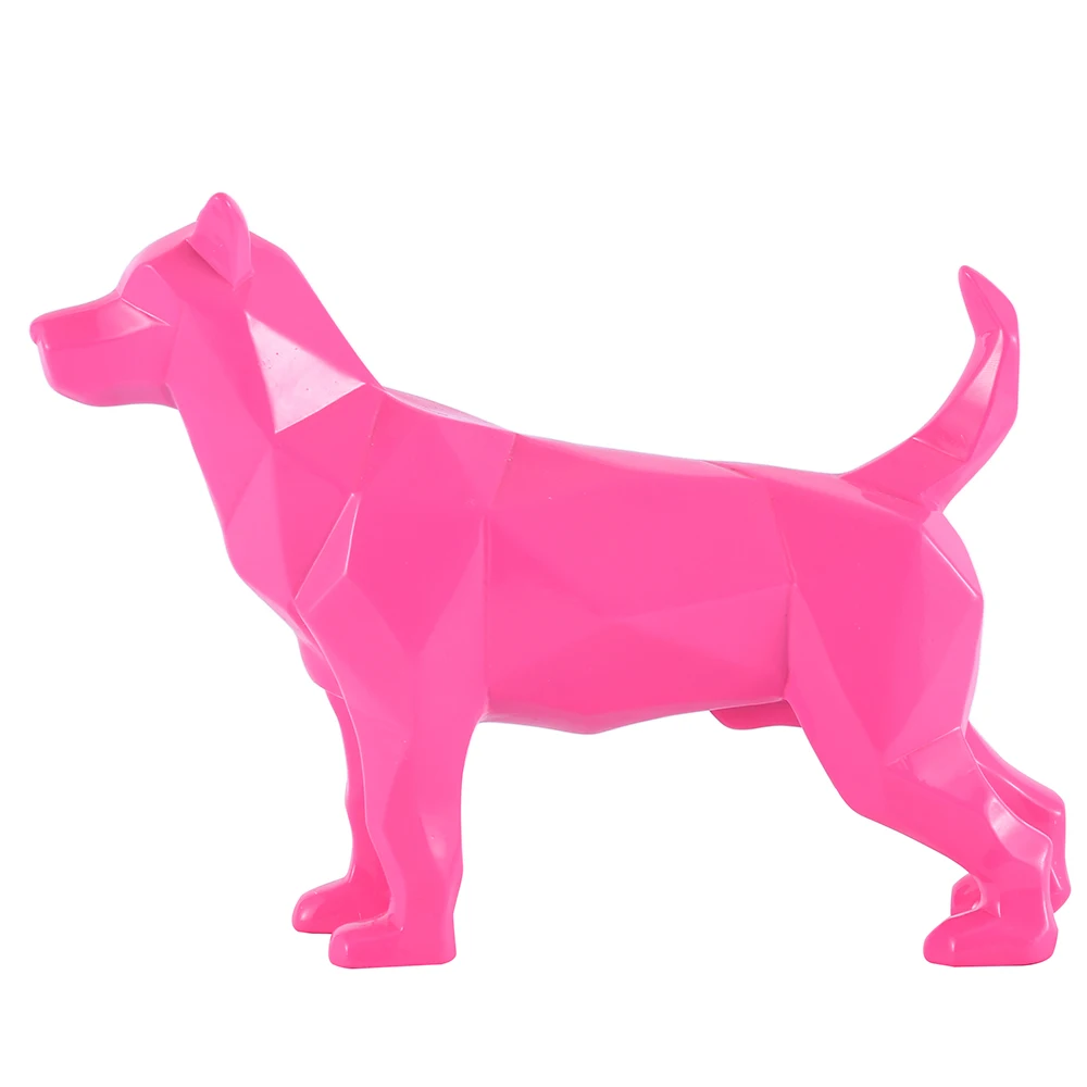 resin dog statues life size