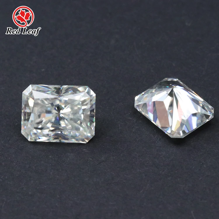 

Redleaf moissanite losse of 2mm*4mm gra certificated excellant cur moissanite