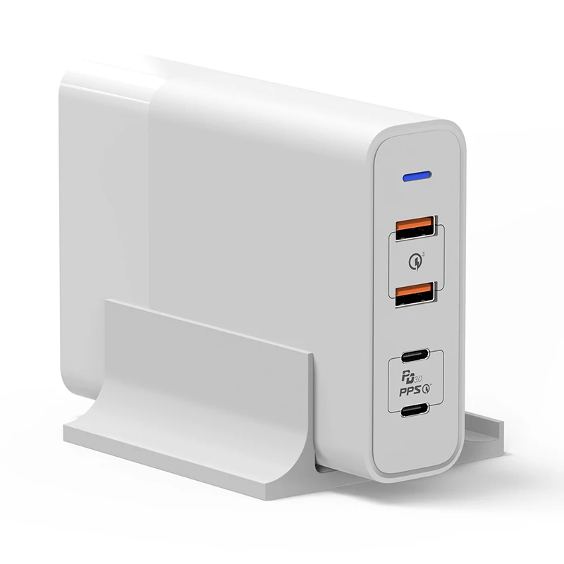 

100W fast charger PD charger travel fast charger, Black white